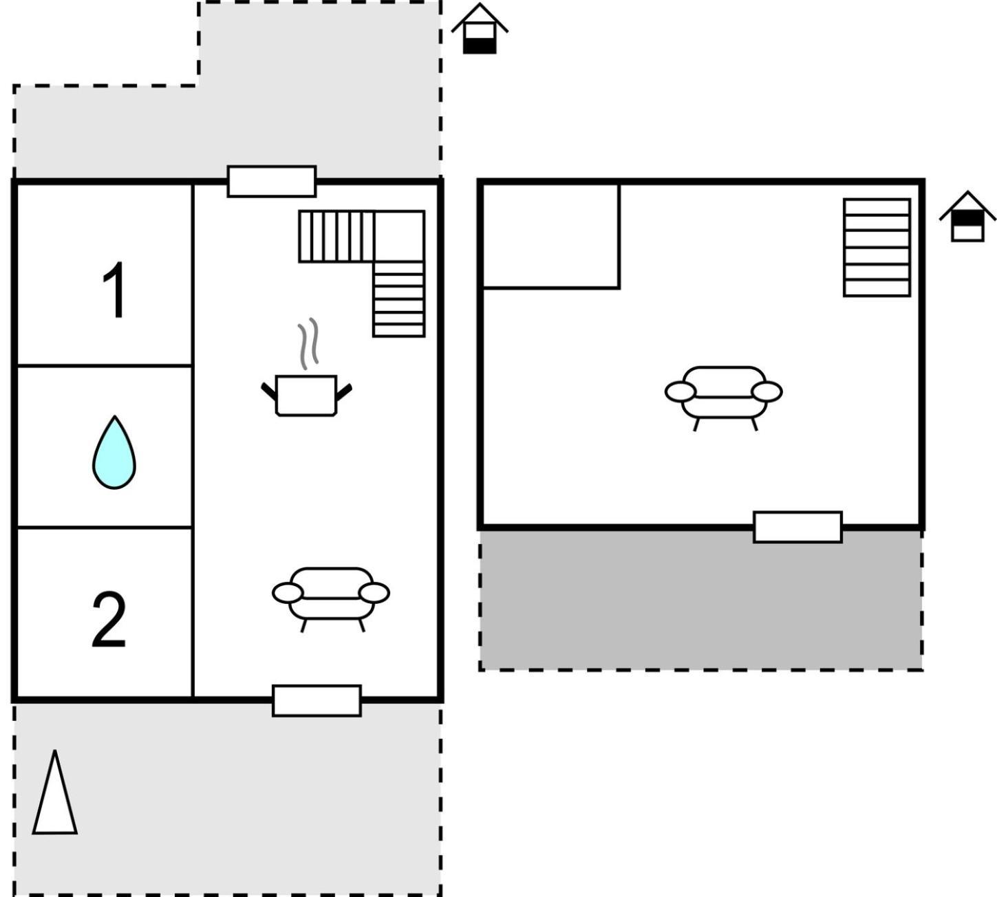 2 Bedroom Cozy Home In Romo Sønderby Exterior foto